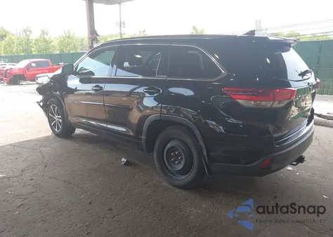 2017 Toyota Highlander Xle from USA, damaged, VIN 5TDJZRFH5HS452692